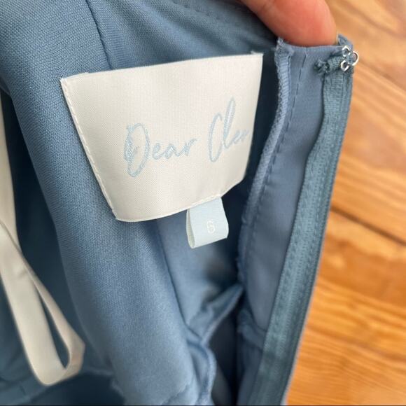 Dear Cleo Molly Bridesmaid Dress Hydrangea - Picture 8 of 13